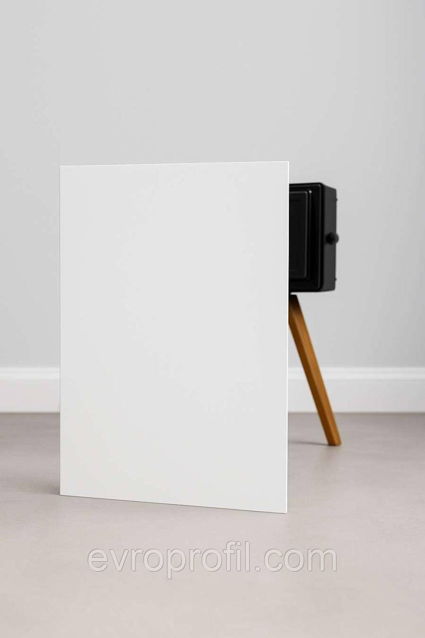 Лист ПВХ TOMO Design вспінений, білий, 4мм 0,5х1м, фото 1