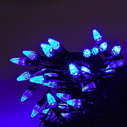 Світлодіодна гірлянда Конус на 120 LED гірлянда 8 режимів від мережі для приміщення та вулиці під накриттям 3м на 0.6м Синя