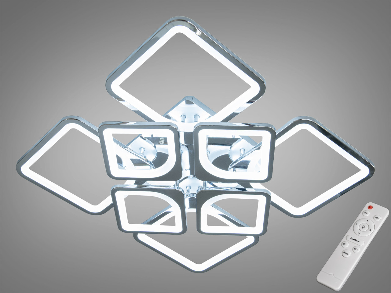 Стельова люстра Diasha з димером 135W H8060/4+4HR