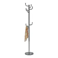 Вішалка для одягу підлогова металева хромована Кактус Onder Mebli (CH-4064-C)