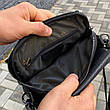Чоловіча сумка через плече месенджер з натуральної шкіри 6 відділень RKRT 24 × 20 × 6, фото 8