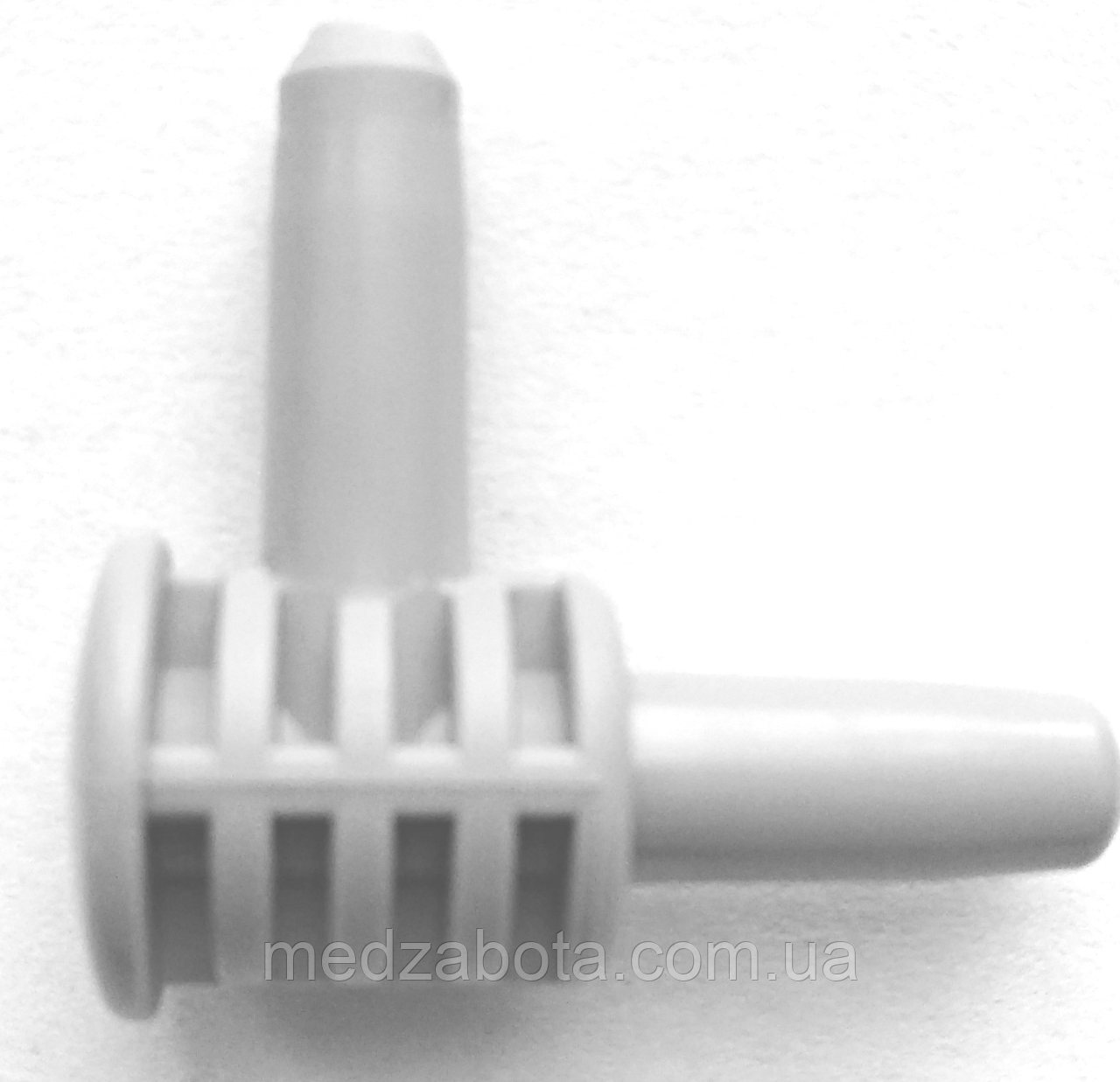 Конектор кутовий 4,6 мм до тонометрів, фото 1