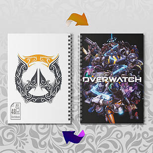 Скетчбук А5 48 арк. 150 гр.м² Overwatch 002
