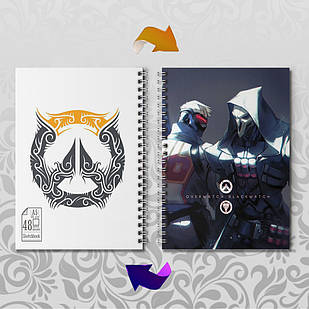 Скетчбук А5 48 арк. 150 гр.м² Overwatch 011