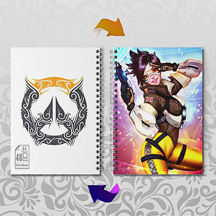 Скетчбук А5 48 арк. 150 гр.м² Overwatch 013