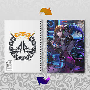 Скетчбук А5 48 арк. 150 гр.м² Overwatch 016