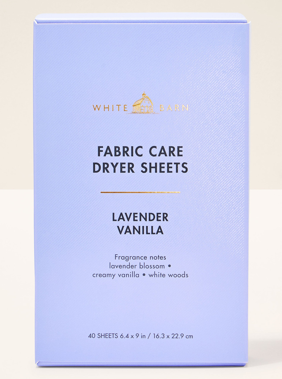 Ароматизовані серветки для сушарки Bath & Body Works — Lavender Vanilla / 40 шт, фото 1