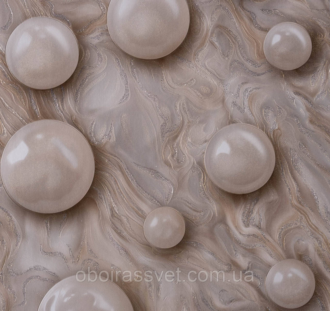 Шпалери  Бабл 5870-02 вінілові супермийка довжина рулону 15 м ширина 1.06 м=5 смуг по 3 м кожна