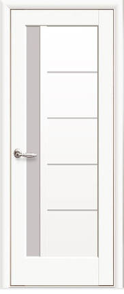 Модель Грета білий матовий скло міжкімнатні двері, Ніколаїв, фото 1