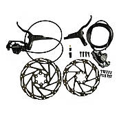 Гальмо гідравл. дискове TEKTRO к-кт M275 пер Φ180, 800мм задн Φ160, 1550мм +ротори, лінії, супорта