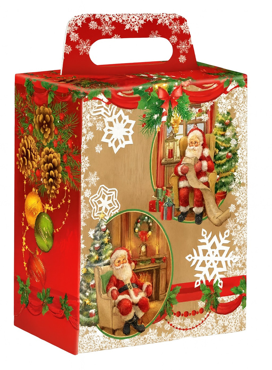 Набір цукерок подарунок на Новий рік та Миколая гуртом No24 1000 г. (Преміум), фото 1