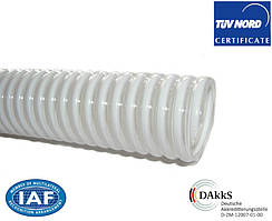 ПВХ рукав 63 мм напірно-всмоктуючий Plexiflex харчовий