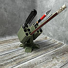 Підставка органайзер для ручок у формі ПВО Ракетна турель Пенал для олівців маркерів мілітарі, фото 7