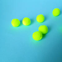 Помпон плюш 2 см салатовий колір