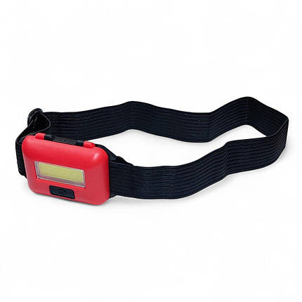 Ліхтар на чоло світлодіодний T89 COB 10W на батарейках (3хААА не комплектується), фото 1