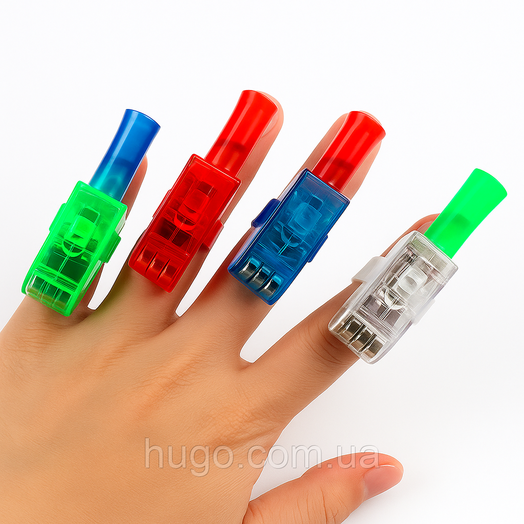 Пальчиковий міні-проектор для дітей, 1 штука (випадковий вибір) / Проектор для малюків / Міні ліхтарики з проекцією малюнків /, фото 1