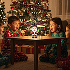 Іграшковий вертоліт Санта, від USB, 14х12,5 см / Іграшка вертоліт акумуляторна / Гелікоптер іграшка / Інтерактивна іграшка, фото 2