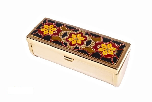 Мінішкатулка — помадниця Leif Lowe Золотиста (232831GP), фото 1