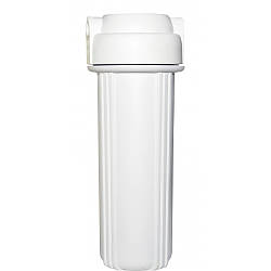 Колба для системи очищення холодної води 10", підключення 1/4", 2 кільця ущільнювачів, Aquakut 2Р / Корпус для фільтра води