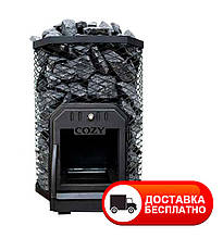 COZY 18 піч для лазні та сауни дров'яна без виносу товщина металу 5 мм