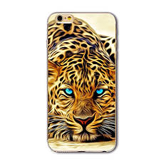 Чохол силіконова накладка на Iphone 7 з картинкою оскал тигра, фото 2