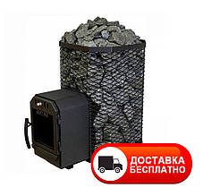 COZY 18 піч для лазні та сауни дров'яна з виносом товщина металу 5 мм