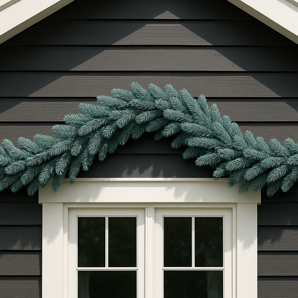 Ялинкова гірлянда ROYAL VIP 2 м — преміальна лита новорічна декорація. Блакитна, фото 1