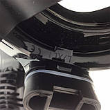 Повна маска для снорклінга SCUBA+ кріплення GO PRO, розмір L/XL, чорна, фото 5
