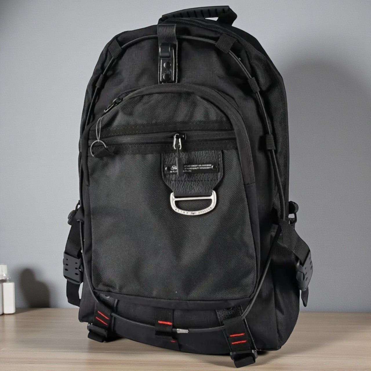 Рюкзак міський чоловічий жіночий спортивний чорний Star Dragon, фото 1