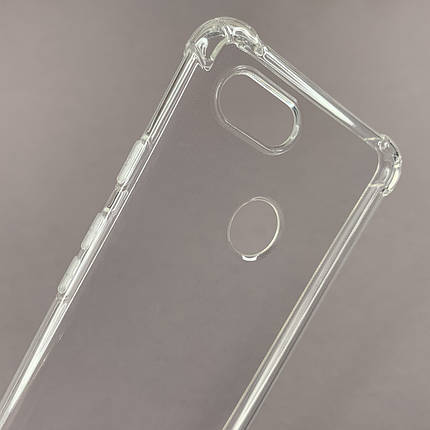 Чохол для Google Pixel 3 XL силіконовий з бронь кутами чохол на гугл піксель 3 хл прозорий ttp, фото 2