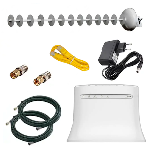 4G WI-FI комплект під сім-карту ZTE MF283 + MIMO антена 20 dB