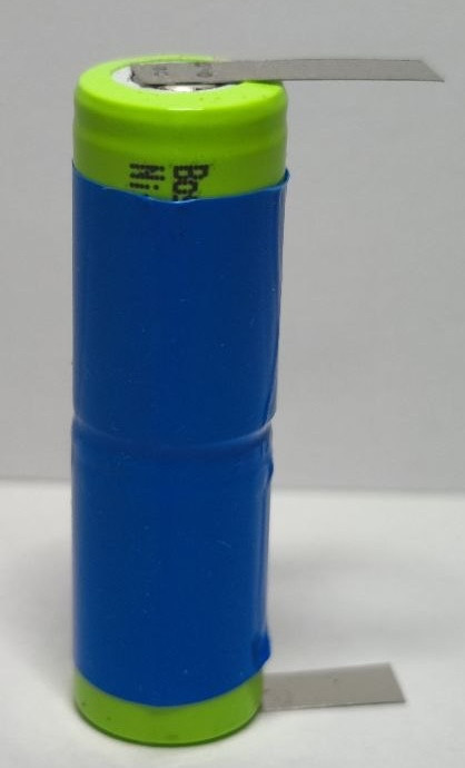 Акумулятор Bossman Profi 2*1/2AA 2.4 V 650 mAh на машинку для стриження волосся або бритву, фото 1