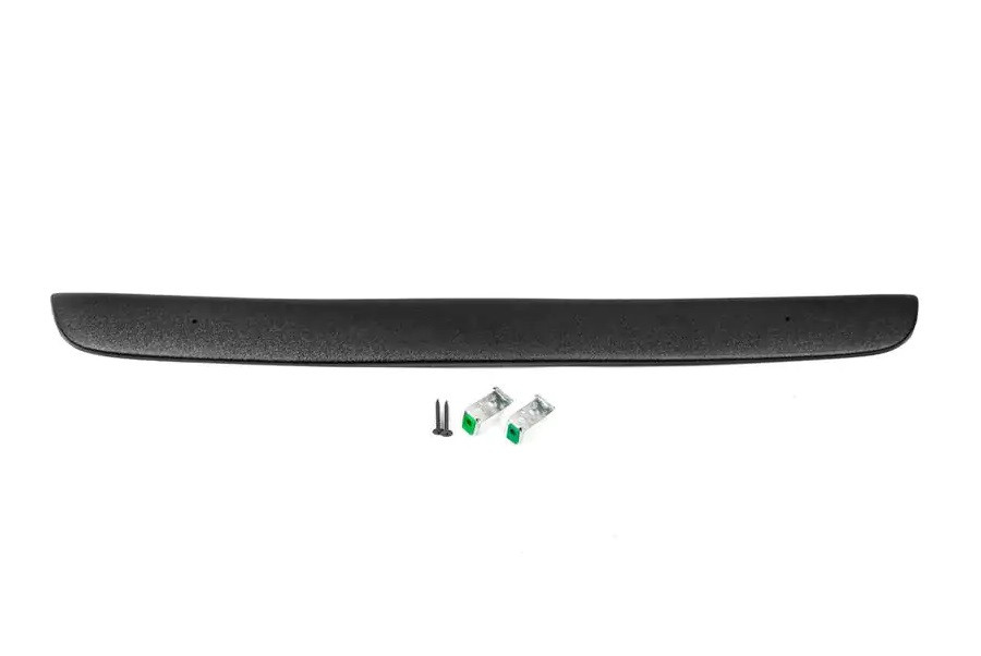 Зимова накладка на Renault Trafic 2006-2014 Рено Трафік (Середня матова на бампер з кріпленнями), фото 1