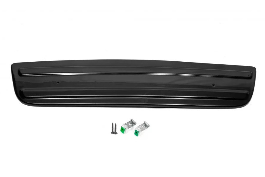 Зимова накладка на Renault Trafic 2006-2014 Рено Трафік (Нижня глянцева на бампер з кріпленнями), фото 1