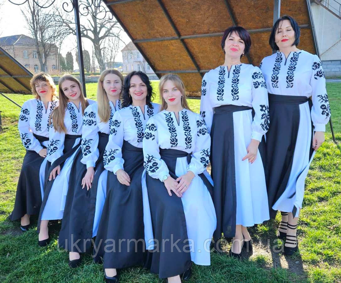 вишиті костюми для жіночих ансамблів 