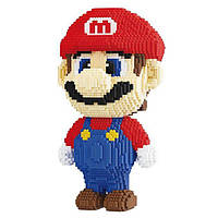 Конструктор 3D Mario блоничный пластик высокого качества 4580 деталей 28*18 см