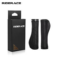 Гріпси для велосипеда Riderace ергономічні, чорні