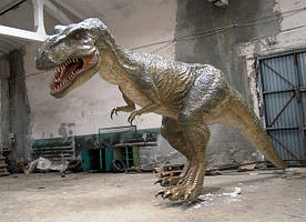 Динозавр T-REX 04 розмір: 3 x 7 x 1,5 м Скульптура Смола