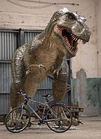 Динозавр T-REX 02 розмір: 3 x 7 x 1,5 м Скульптура Смола