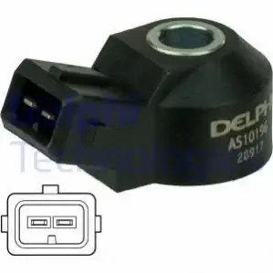 Датчик детонації Delphi AS10196 Nissan Primera, X-Trail, Tiida, Micra, Pathfinder, Almera, Note, Qashqai; Mitsubishi Pajero, ASX,