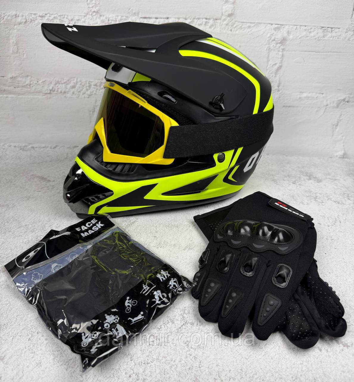 Кросовий мотошолом ORZ Н080XL, фото 1