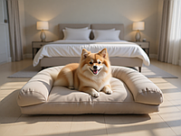 Диван для собак і котів Мрія бежевий №0 420х600х150
