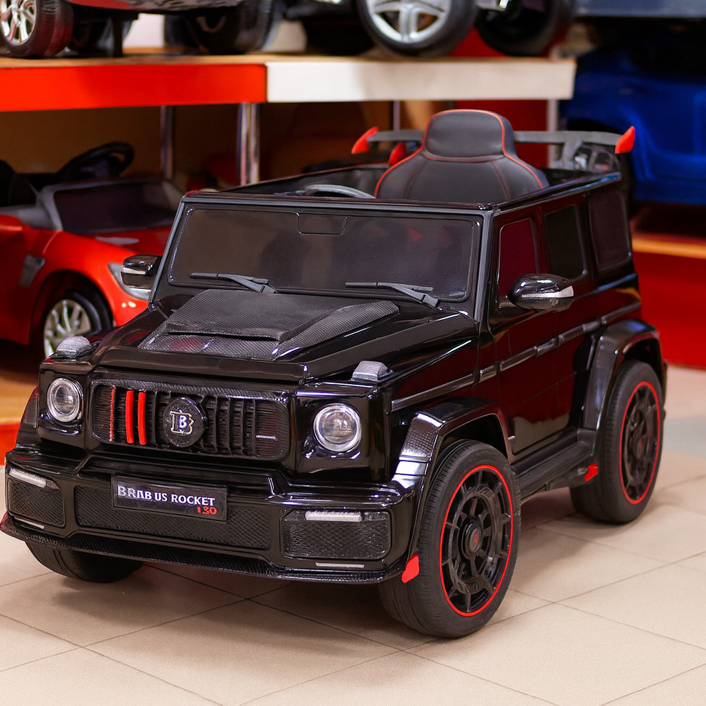 Дитячий електромобіль джип гелендваген Mercedes Brabus, фото 1