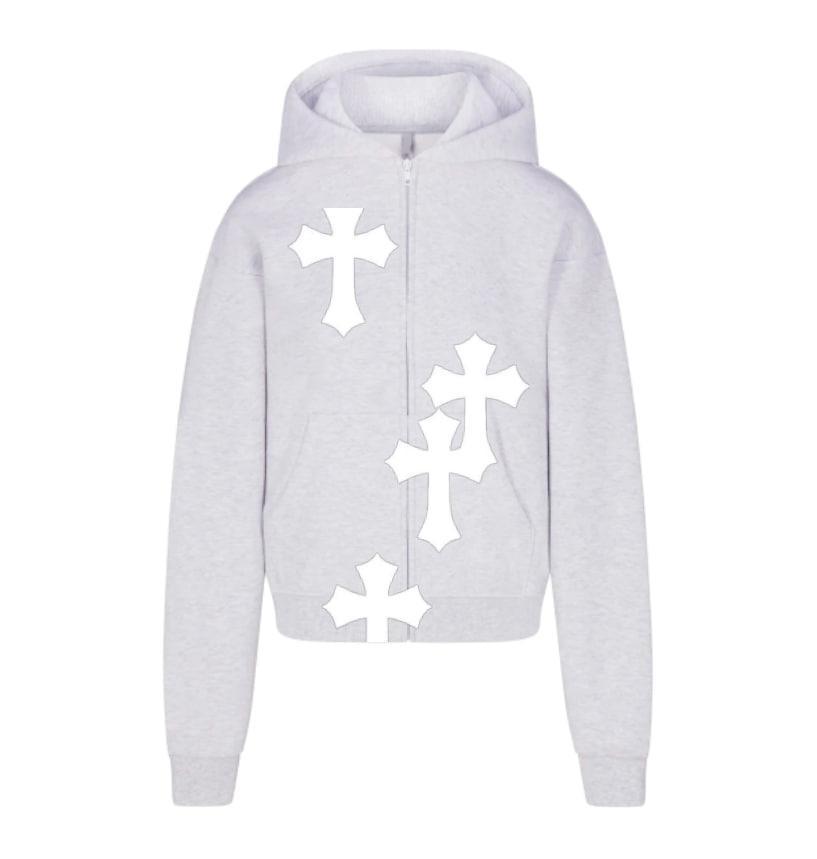 Чоловічий зіп-худі Chrome Hearts