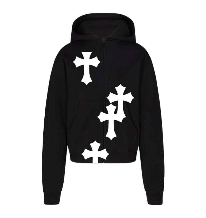 Чоловічий зіп-худі Chrome Hearts