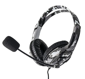 Навушники дротові для ПК HEADSETS 890 PRO камуфляжні