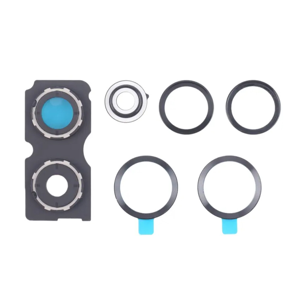 Скло камери Xiaomi Redmi Note 13 Pro+ Plus 5G (з чорною рамкою), фото 1