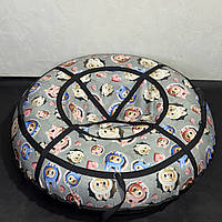 Тюбінг 120см з камерою ( ватрушка, надувні сані, шайба, таблетка для снігу)