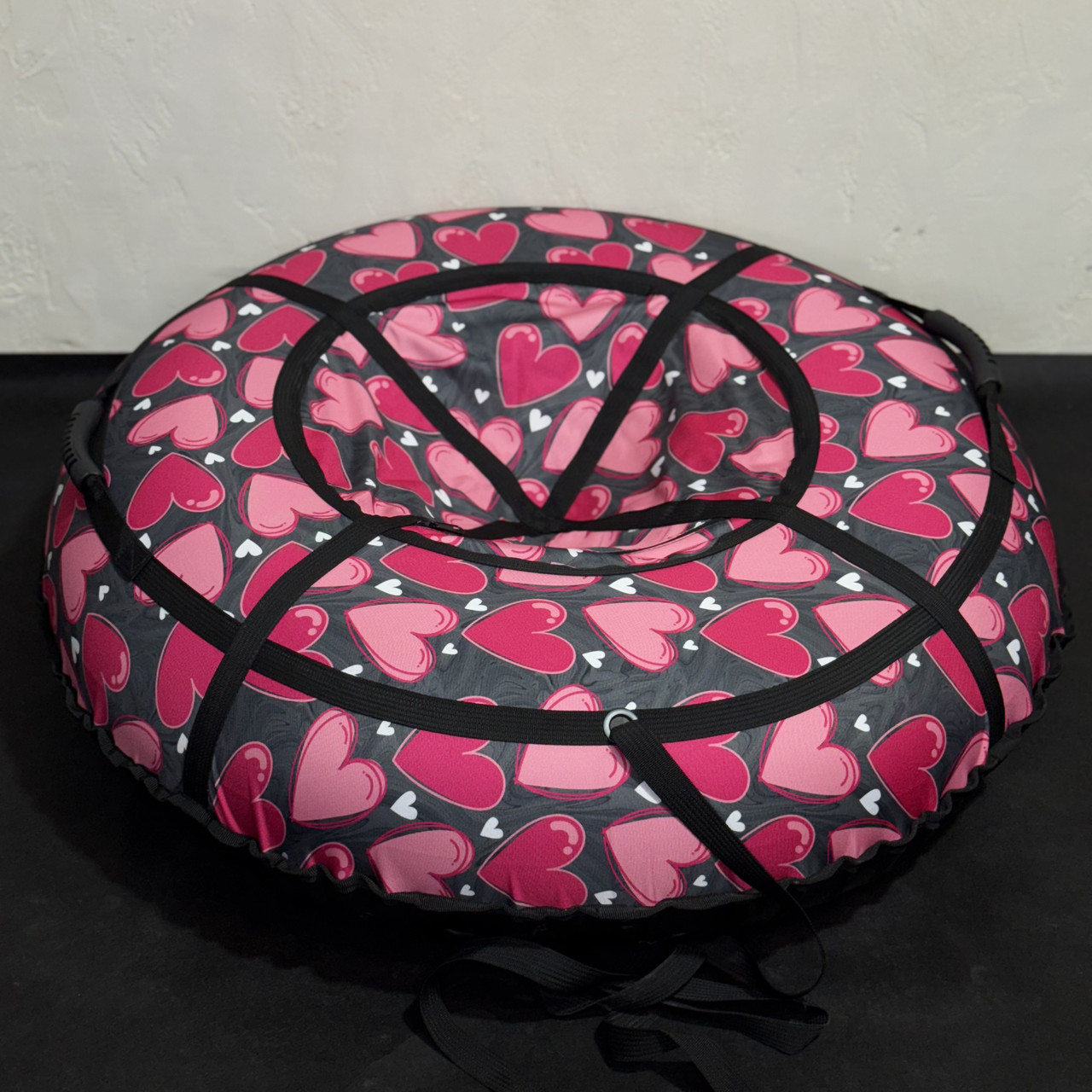 Тюбінг 120см з камерою ( ватрушка, надувні сані, шайба, таблетка для снігу), фото 1