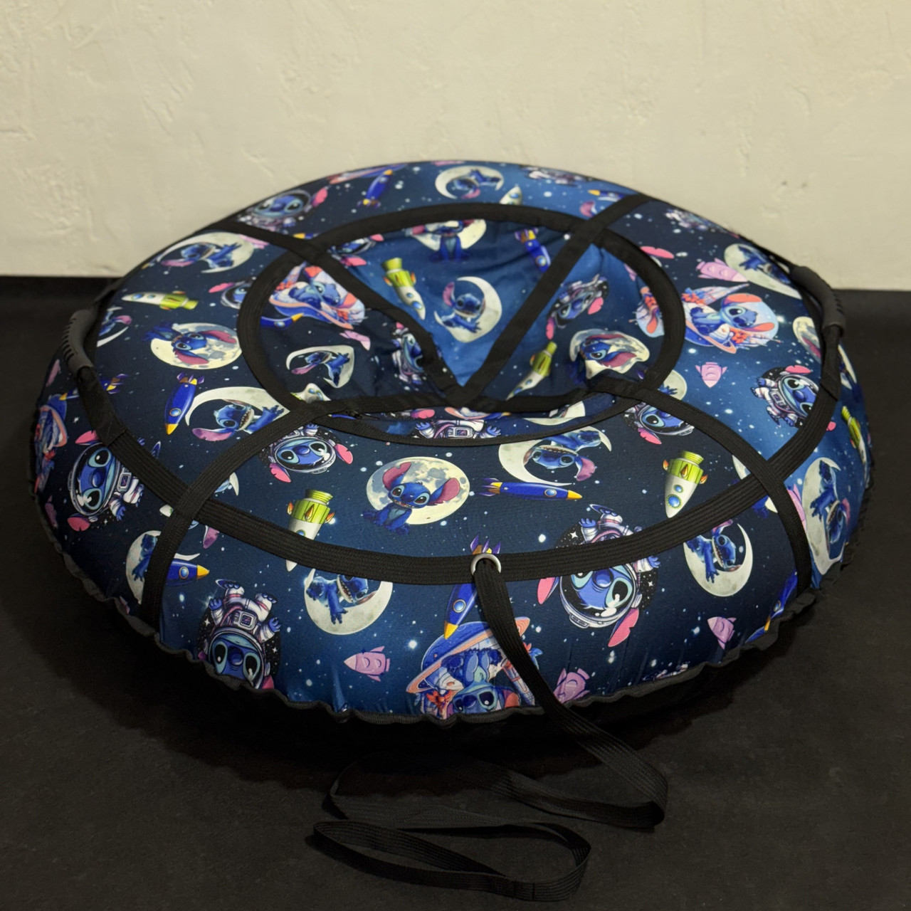 Тюбінг 120см з камерою ( ватрушка, надувні сані, шайба, таблетка для снігу), фото 1